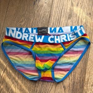 Andrew Christian Kids Rainbow Striped Bottoms